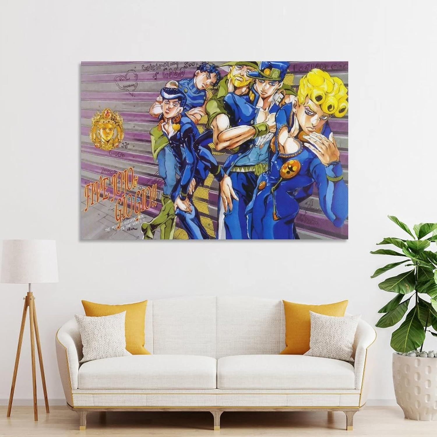 ジョジョ 東方仗助 アートデリ キャンバスボード